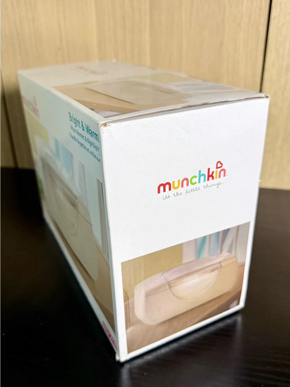 Munchkin Bright & Warm Wipe Warmer with Nightlight